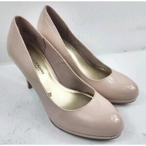 Christian Sirano Womens 10 M Pink Pumps Heels Dress Evening Slip On Shoes